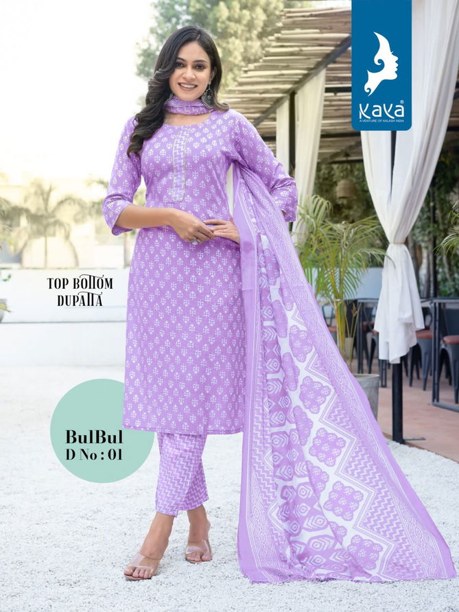 Bulbul By Kaya 01-08 Readymade Salwar Suits Catalog